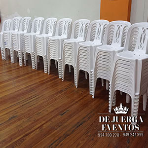 Sillas Plasticas Blancas