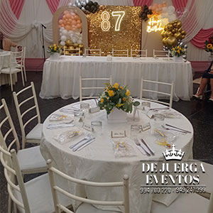 Sillas Tiffany Blancas