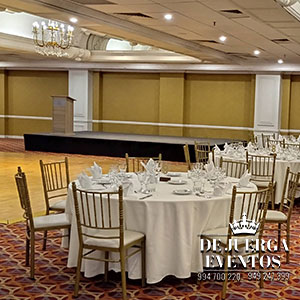 Sillas Tiffany Doradas